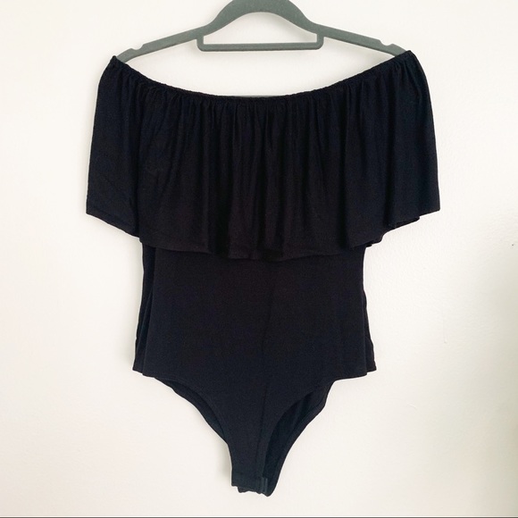 Fashion Nova Tops - Fashion Nova Off the Shoulder Bodysuit